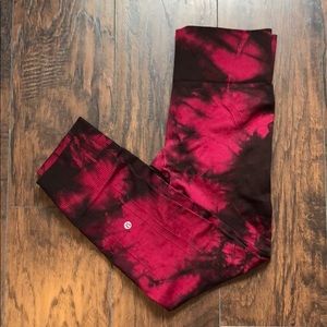 LULULEMON tie dye leggings!!!